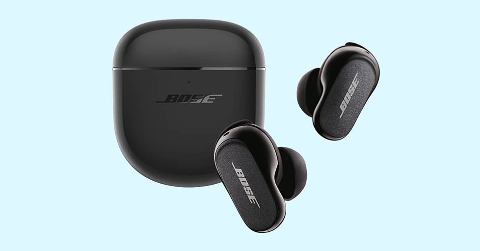 Bose QuietComfort Earbuds II with charging case